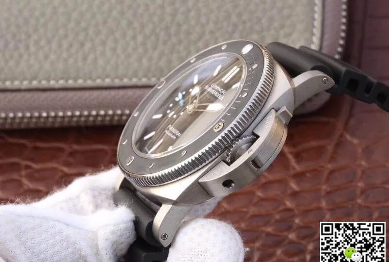 Panerai Luminor Submersibe PAM1389 VS Factory 1:1 Best Edition Replica Watch Swiss ETA P9010 Black Strap