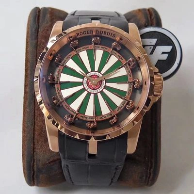 Roger Dubuis Excalibur RDDBEX0398 ZF Factory 1:1 Best Edition Replica Watch Rose Gold Swiss ETA8215