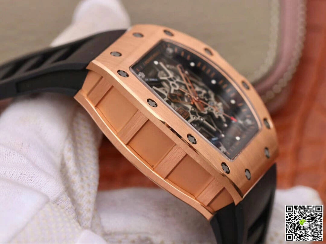 Richard Mille RM035 Americas KV Factory 1:1 Best Edition Replica Watch Black Strap