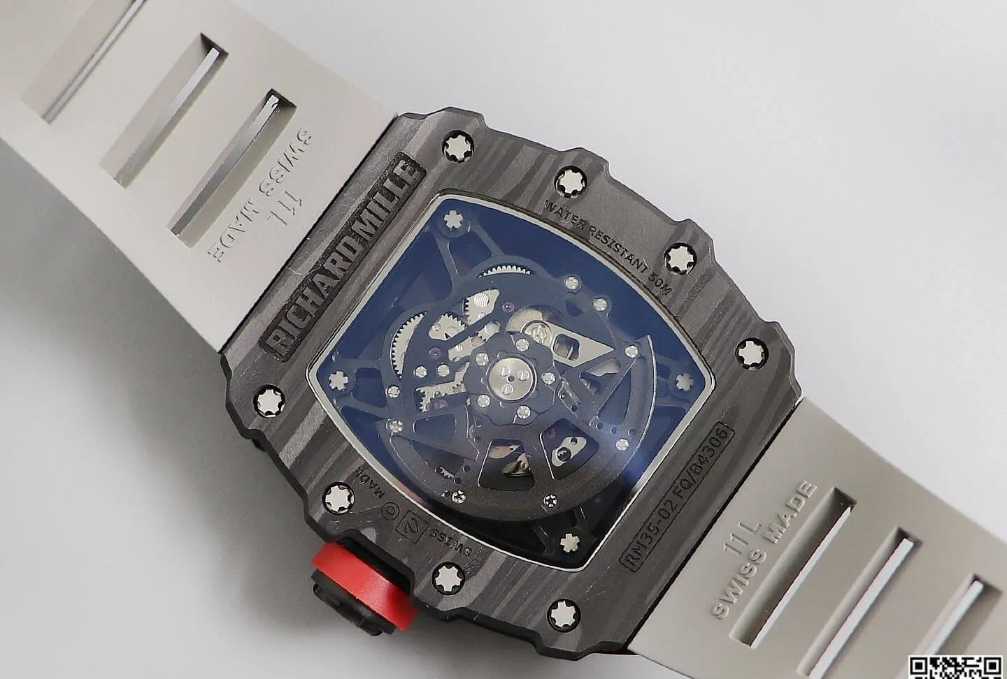 Richard Mille RM035 KV Factory 1:1 Best Edition Replica Watch V3 Carbon Fiber Case