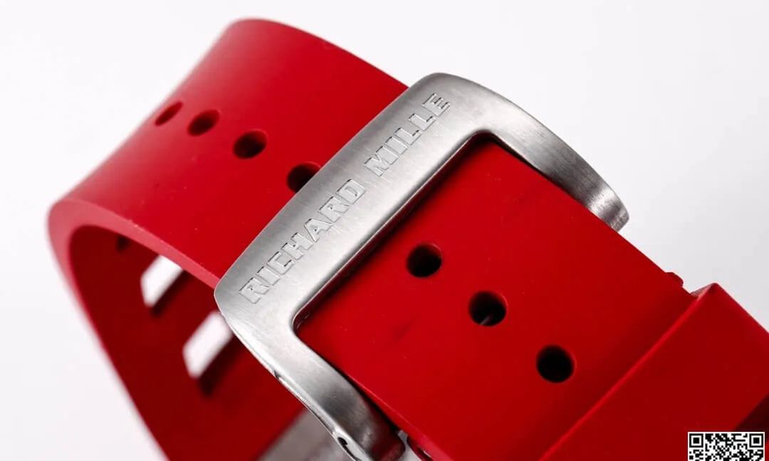 Richard Mille RM11-03RG KV Factory 1:1 Best Edition Replica Watch Red Rubber Strap