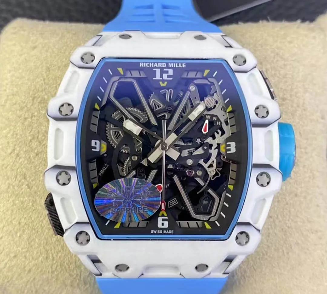Richard Mille RM35-03 RM Factory 1:1 Best Edition Replica Watch White Carbon Fiber