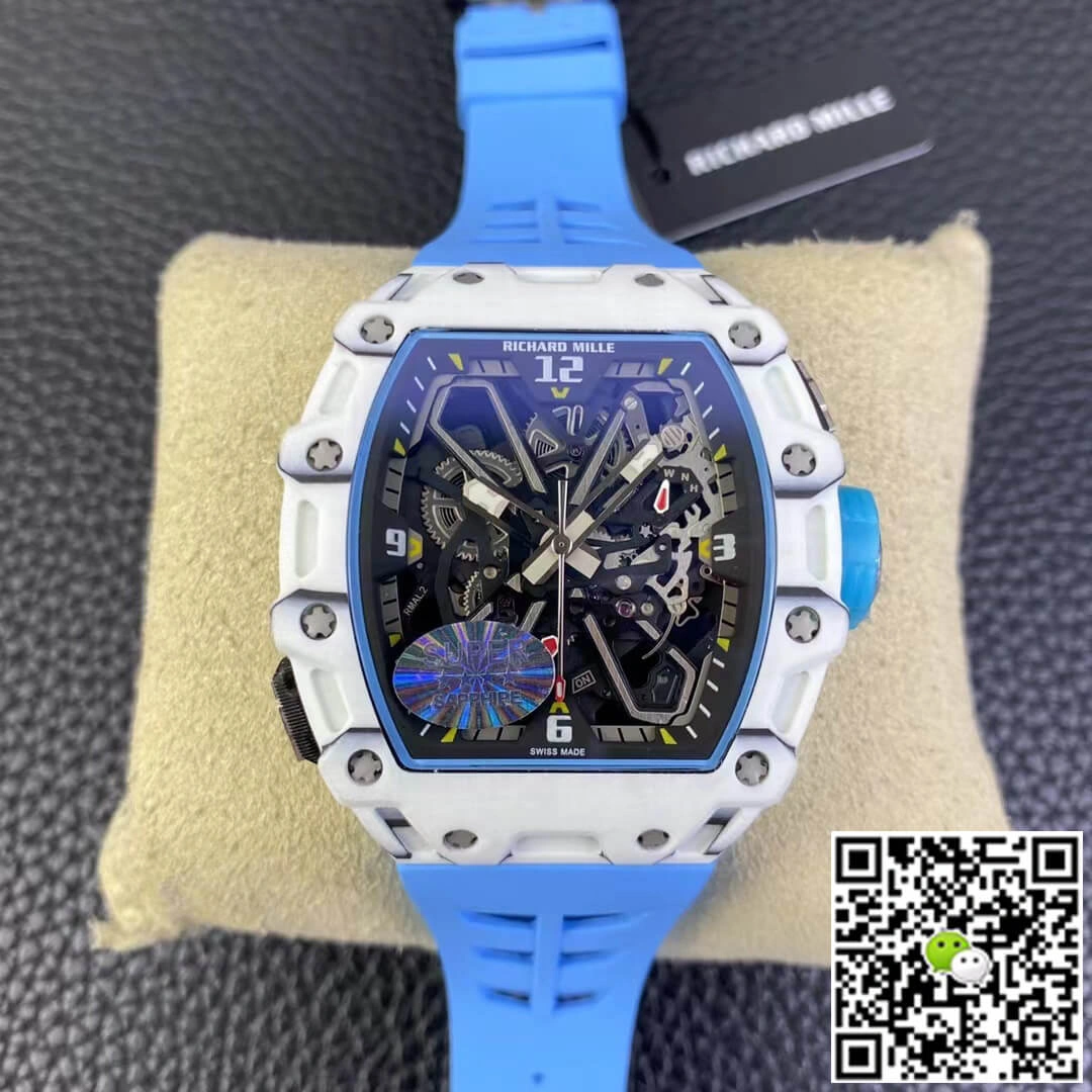 Richard Mille RM35-03 RM Factory 1:1 Best Edition Replica Watch White Carbon Fiber