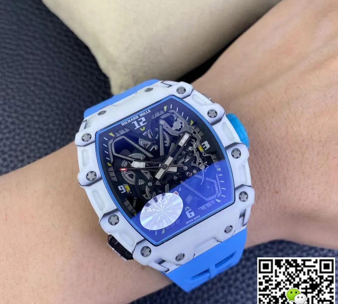 Richard Mille RM35-03 RM Factory 1:1 Best Edition Replica Watch White Carbon Fiber
