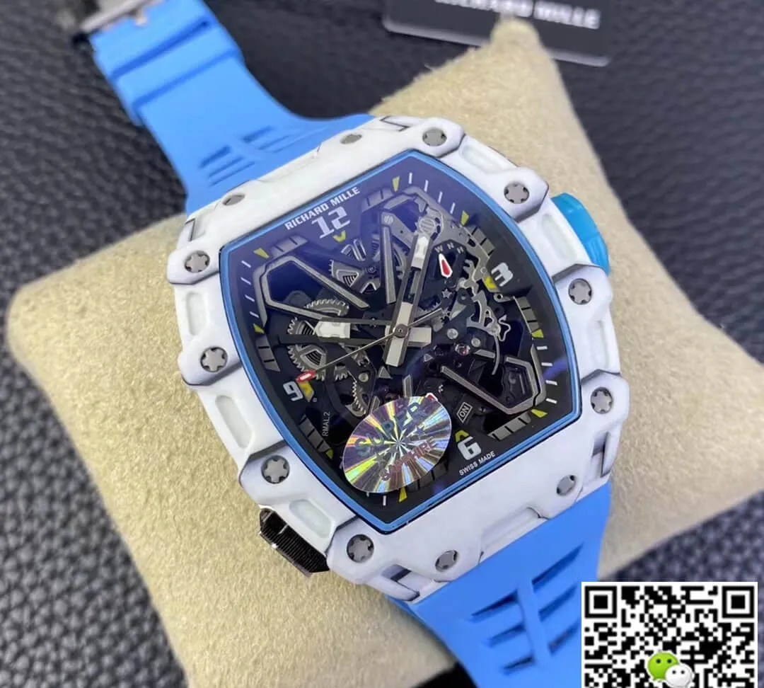 Richard Mille RM35-03 RM Factory 1:1 Best Edition Replica Watch White Carbon Fiber