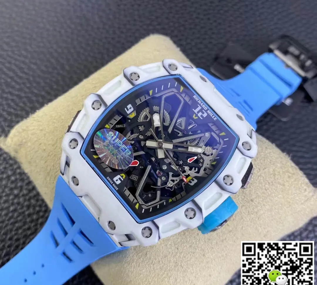 Richard Mille RM35-03 RM Factory 1:1 Best Edition Replica Watch White Carbon Fiber
