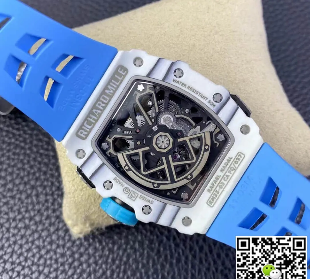 Richard Mille RM35-03 RM Factory 1:1 Best Edition Replica Watch White Carbon Fiber