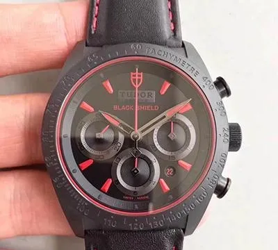 Tudor Fastrider Black Shield 42000CR ZF Factory 1:1 Best Edition Replica Watch Swiss ETA7753