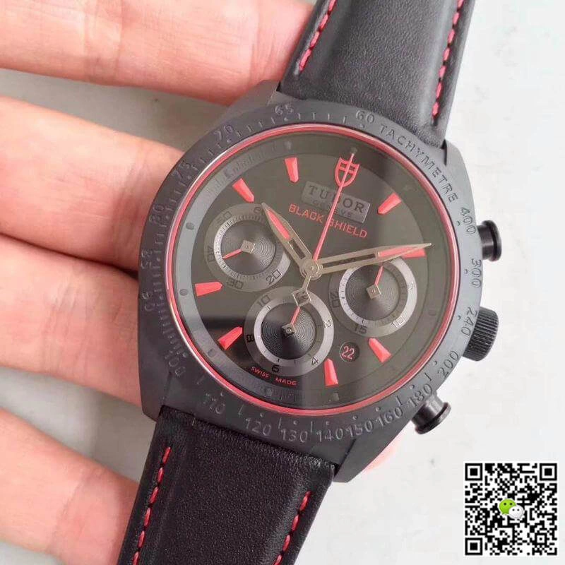Tudor Fastrider Black Shield 42000CR ZF Factory 1:1 Best Edition Replica Watch Swiss ETA7753