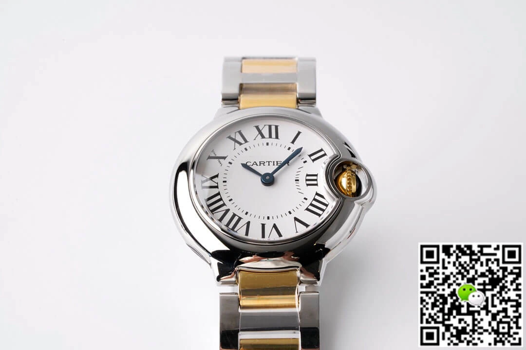 Ballon Bleu De Cartier 28MM W69007Z3 AF Factory 1:1 Best Edition Replica Watch Stainless Steel Bezel