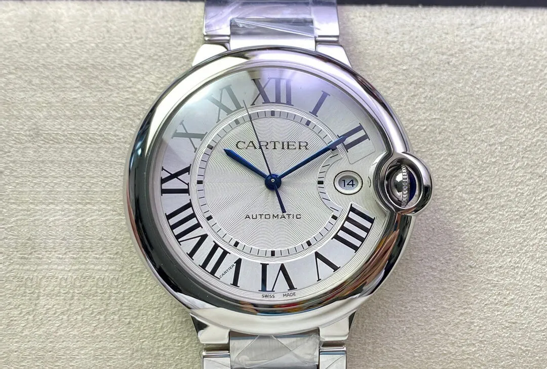 Ballon Bleu De Cartier 42MM W69012Z4 3K Factory 1:1 Best Edition Replica Watch Stainless Steel Bezel