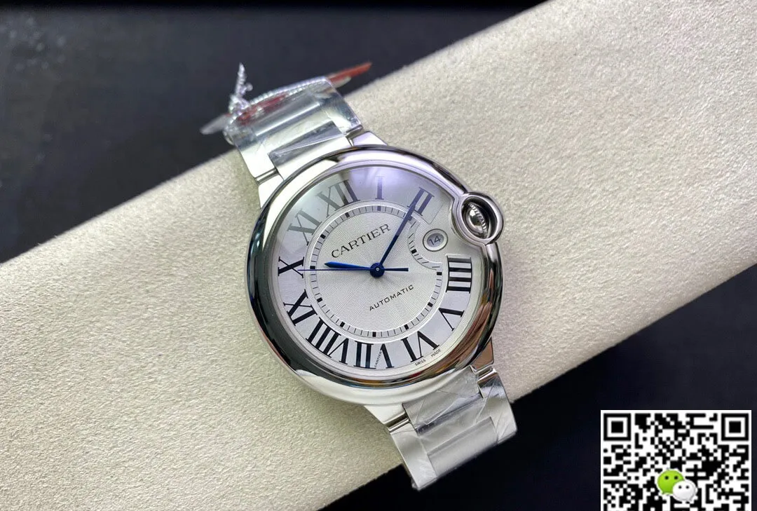 Ballon Bleu De Cartier 42MM W69012Z4 3K Factory 1:1 Best Edition Replica Watch Stainless Steel Bezel