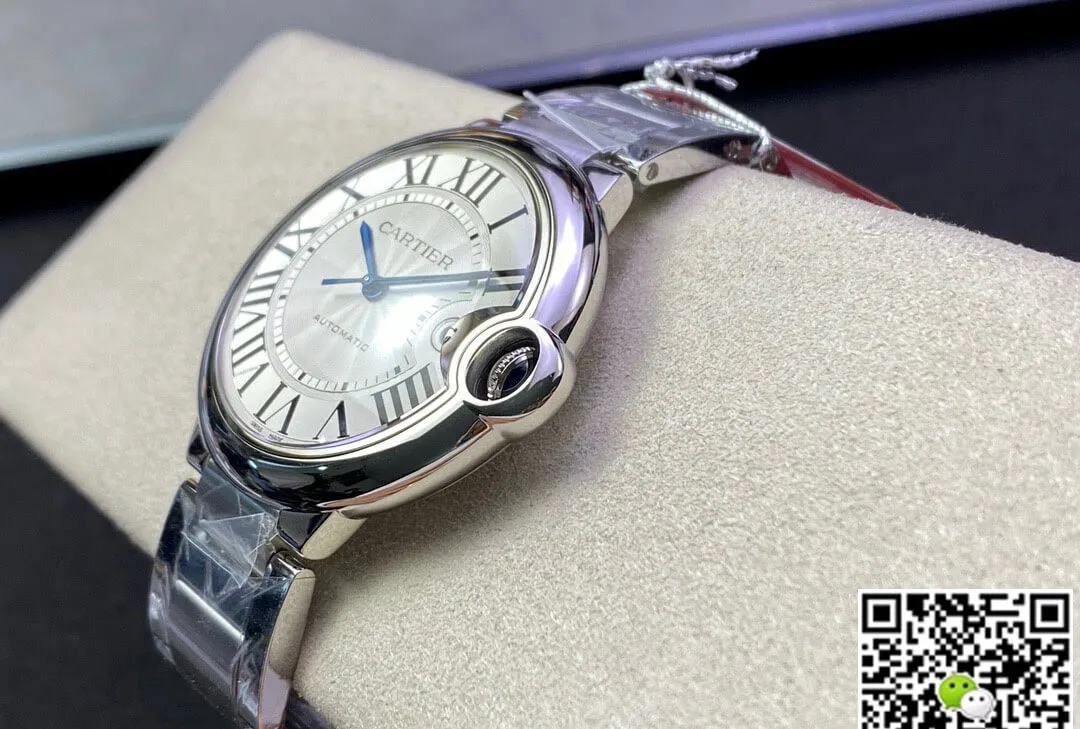 Ballon Bleu De Cartier 42MM W69012Z4 3K Factory 1:1 Best Edition Replica Watch Stainless Steel Bezel