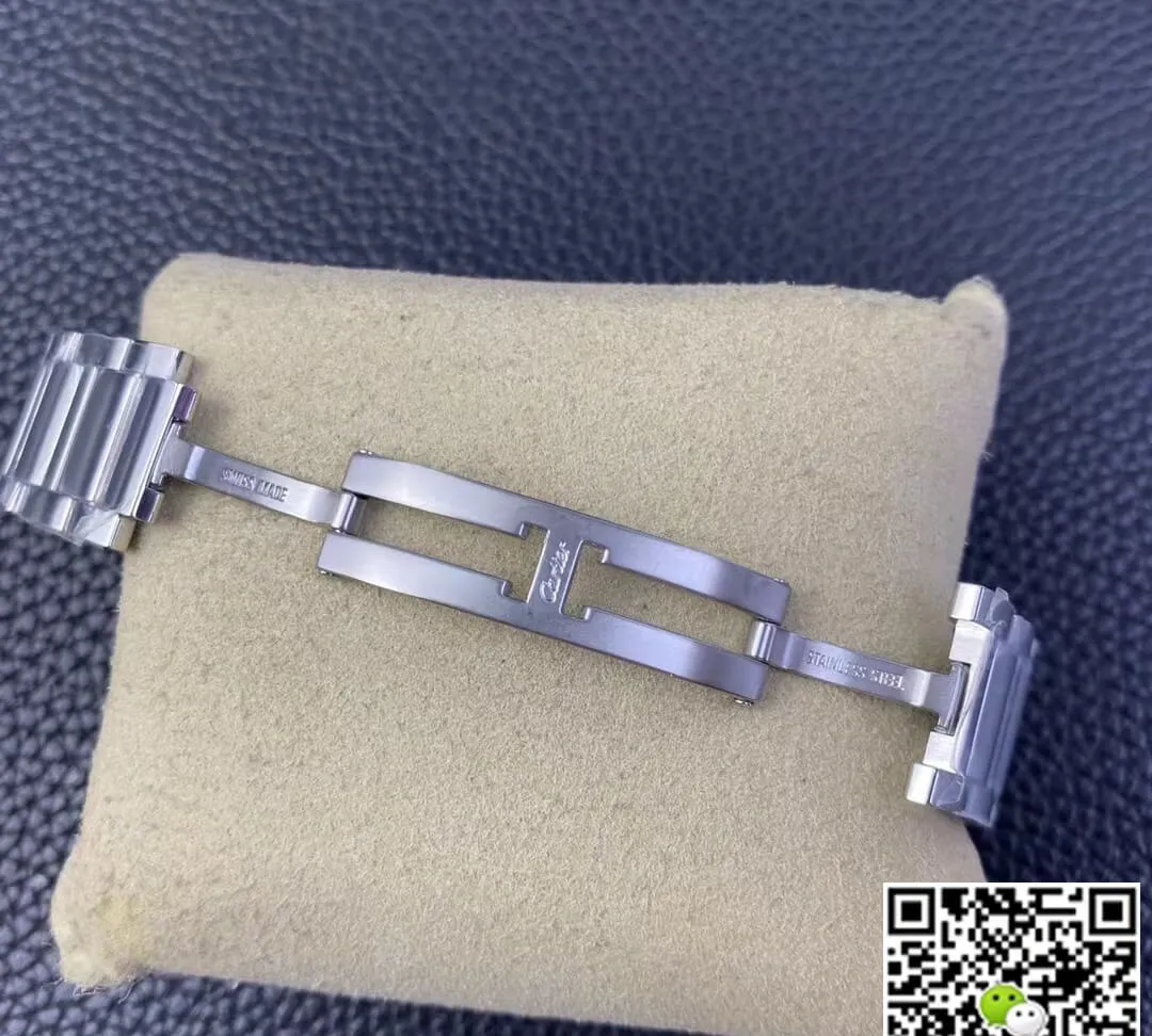 Cartier Tank WSTA0052 AF Factory 1:1 Best Edition Replica Watch Stainless Steel Strap
