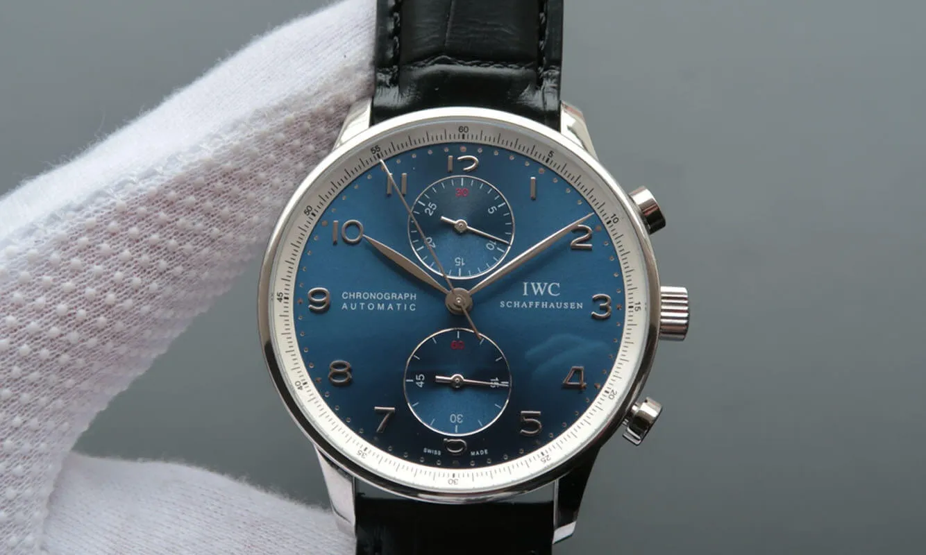 IWC Portugieser IW371432 ZF Factory 1:1 Best Edition Replica Watch V7 Stainless Steel Bezel