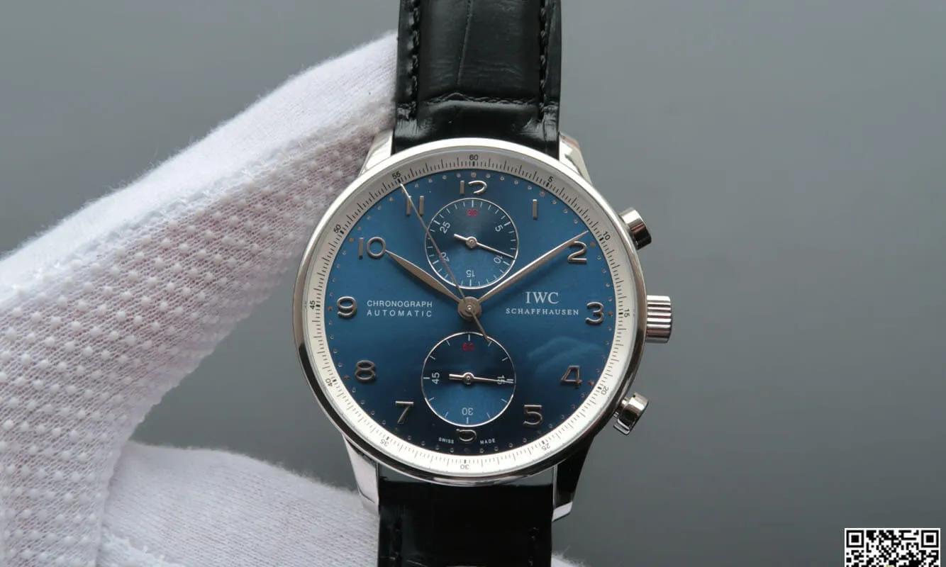 IWC Portugieser IW371432 ZF Factory 1:1 Best Edition Replica Watch V7 Stainless Steel Bezel