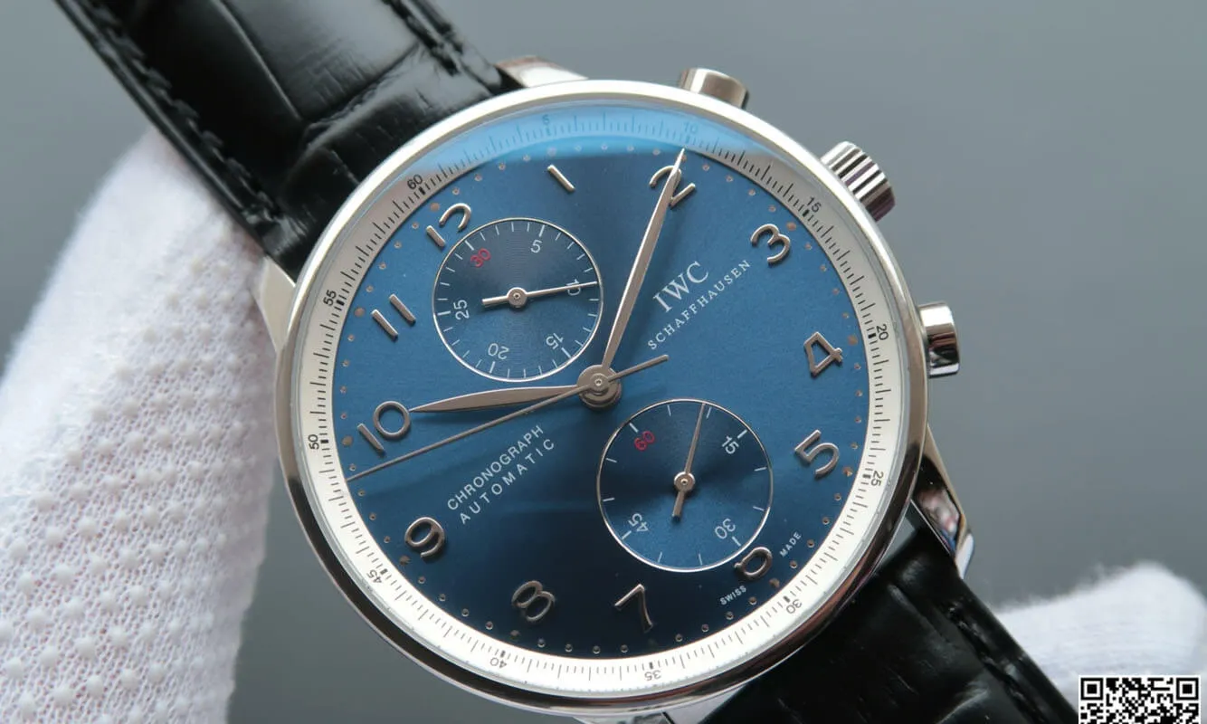 IWC Portugieser IW371432 ZF Factory 1:1 Best Edition Replica Watch V7 Stainless Steel Bezel
