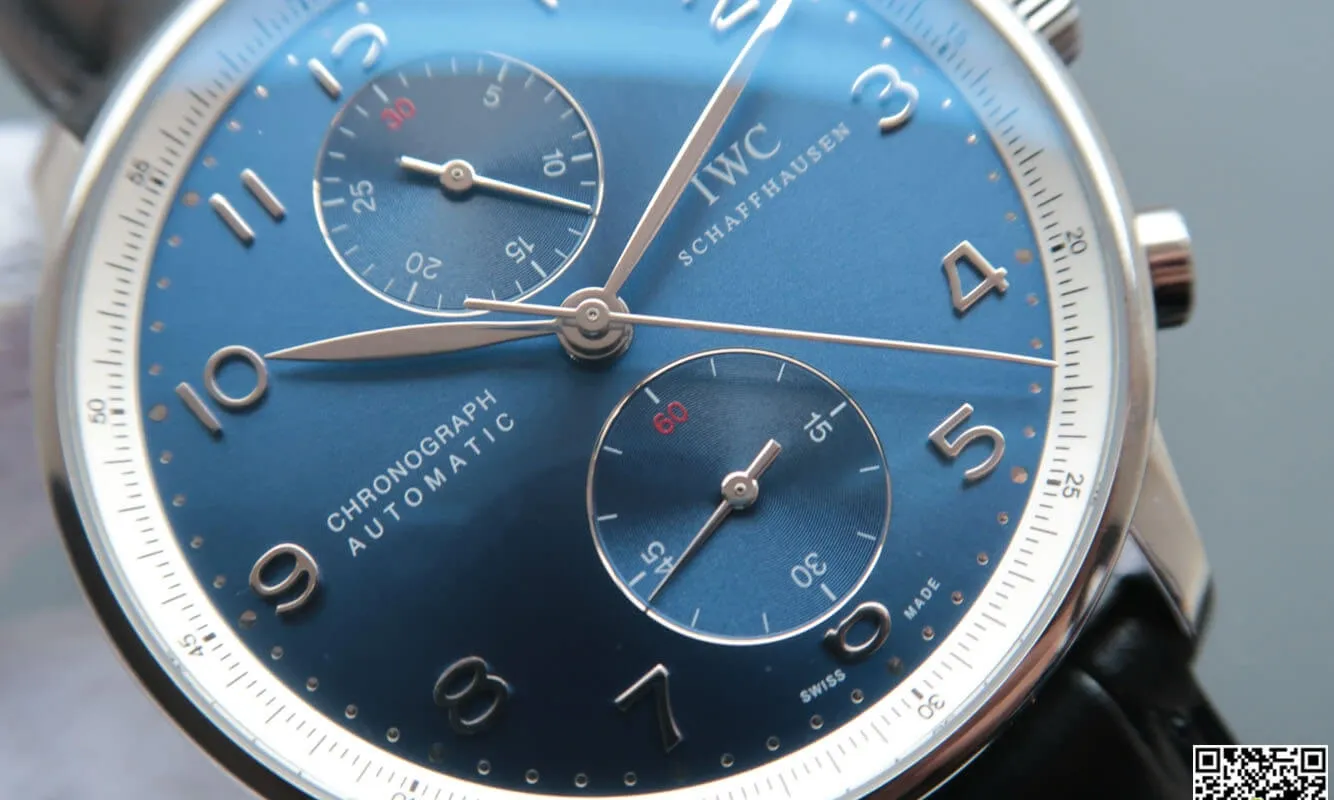 IWC Portugieser IW371432 ZF Factory 1:1 Best Edition Replica Watch V7 Stainless Steel Bezel