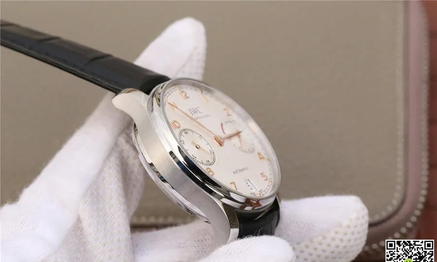 IWC Portugieser IW500704 ZF Factory 1:1 Best Edition Replica Watch V5 Stainless Steel Bezel