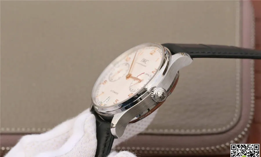 IWC Portugieser IW500704 ZF Factory 1:1 Best Edition Replica Watch V5 Stainless Steel Bezel