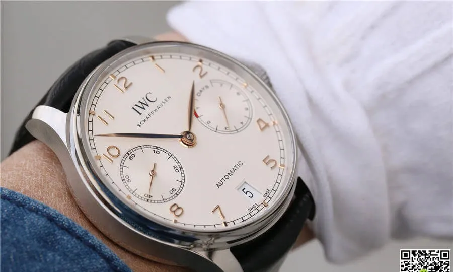 IWC Portugieser IW500704 ZF Factory 1:1 Best Edition Replica Watch V5 Stainless Steel Bezel
