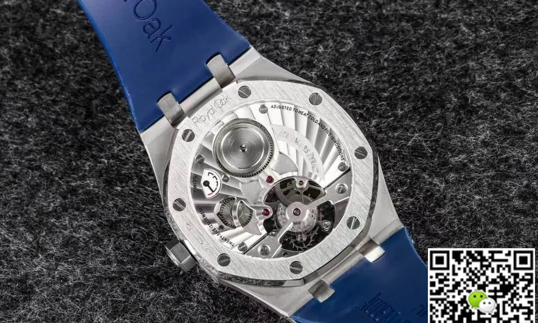 Audemars Piguet Royal Oak Tourbillon R8 Factory 1:1 Best Edition Replica Watch V3 Blue Dial