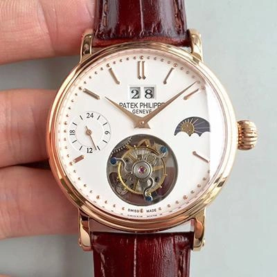 Patek Philippe 8288 Tourbillon 1:1 Best Edition Replica Watch Swiss Tourbillon White Dial