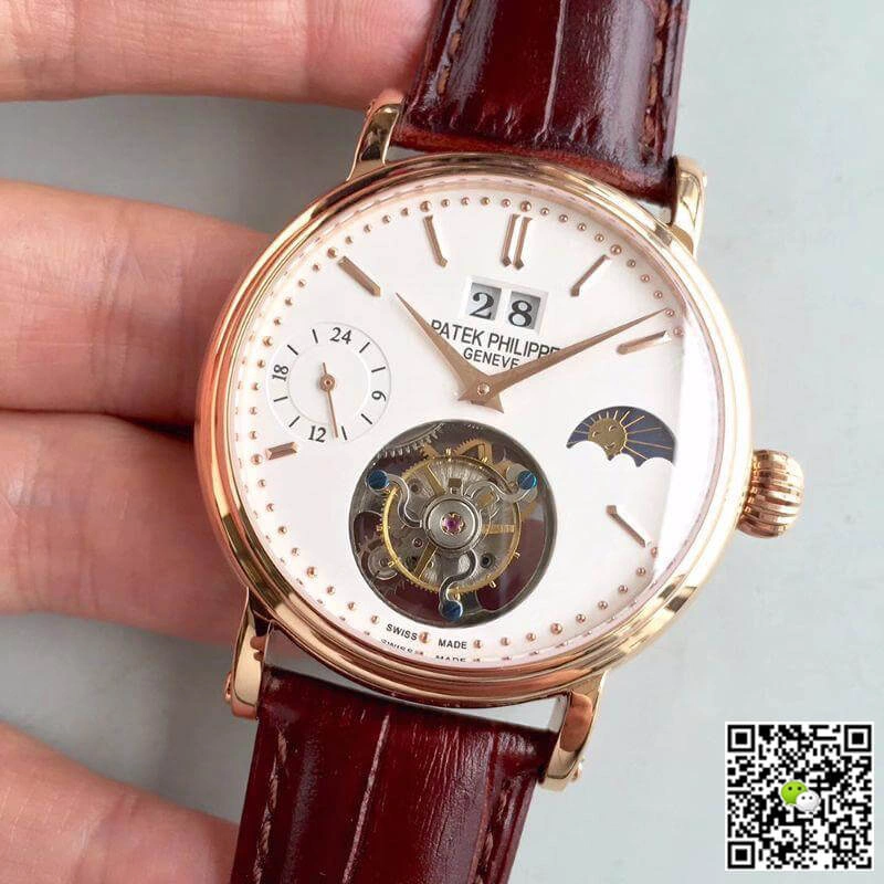 Patek Philippe 8288 Tourbillon 1:1 Best Edition Replica Watch Swiss Tourbillon White Dial