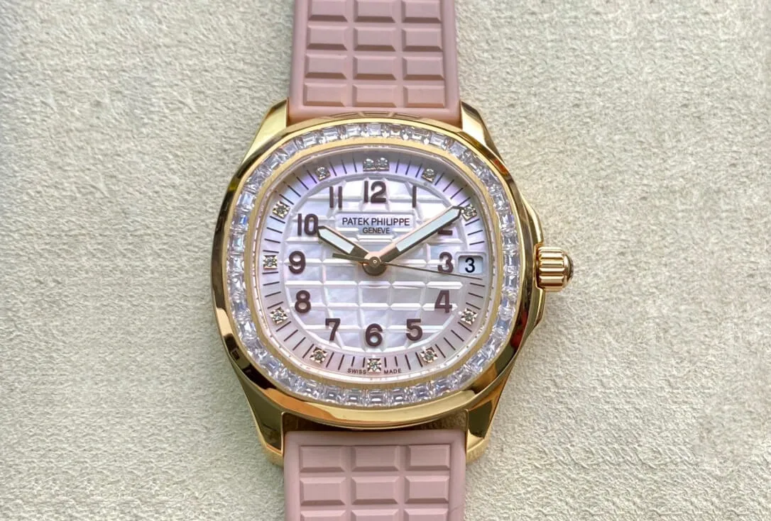 Patek Philippe Aquanaut 5072R-001 PPF Factory 1:1 Best Edition Replica Watch Rubber Strap
