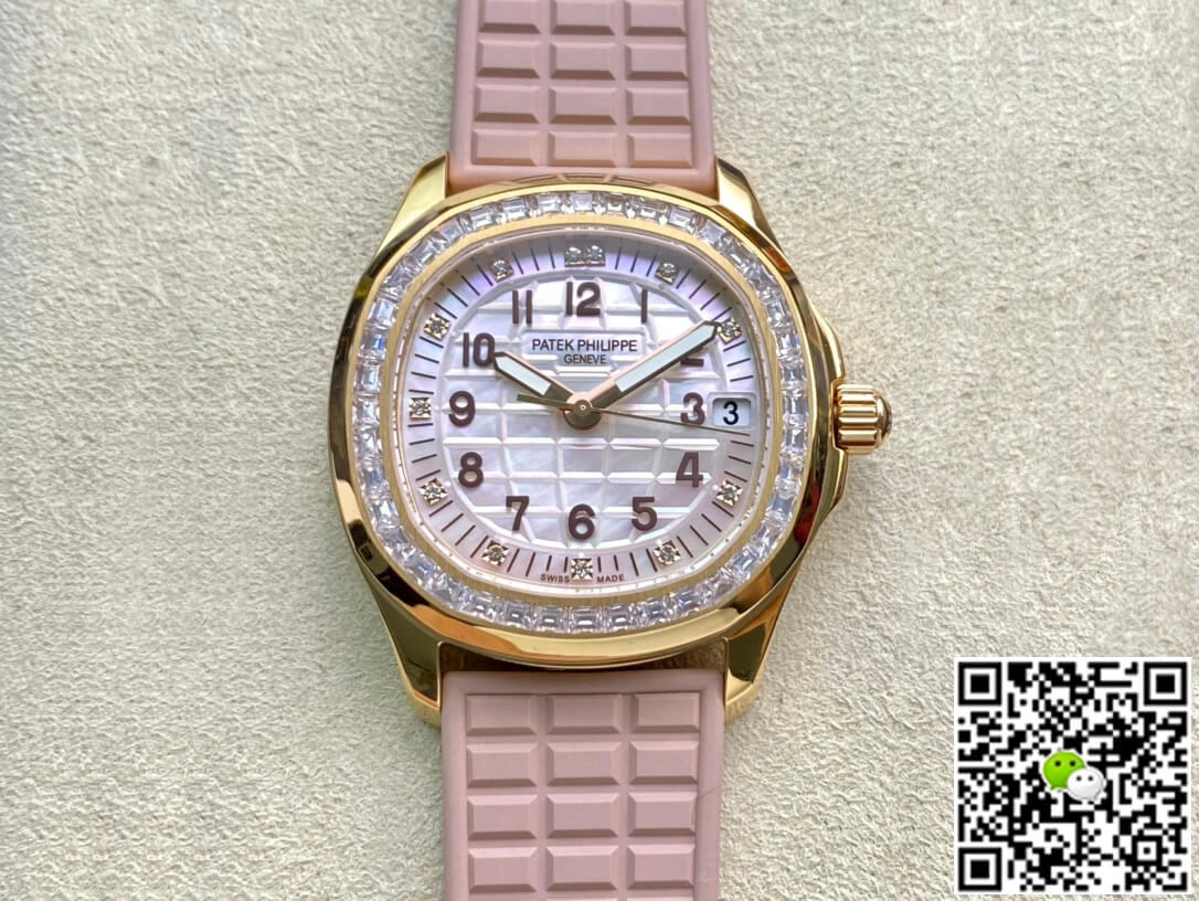 Patek Philippe Aquanaut 5072R-001 PPF Factory 1:1 Best Edition Replica Watch Rubber Strap