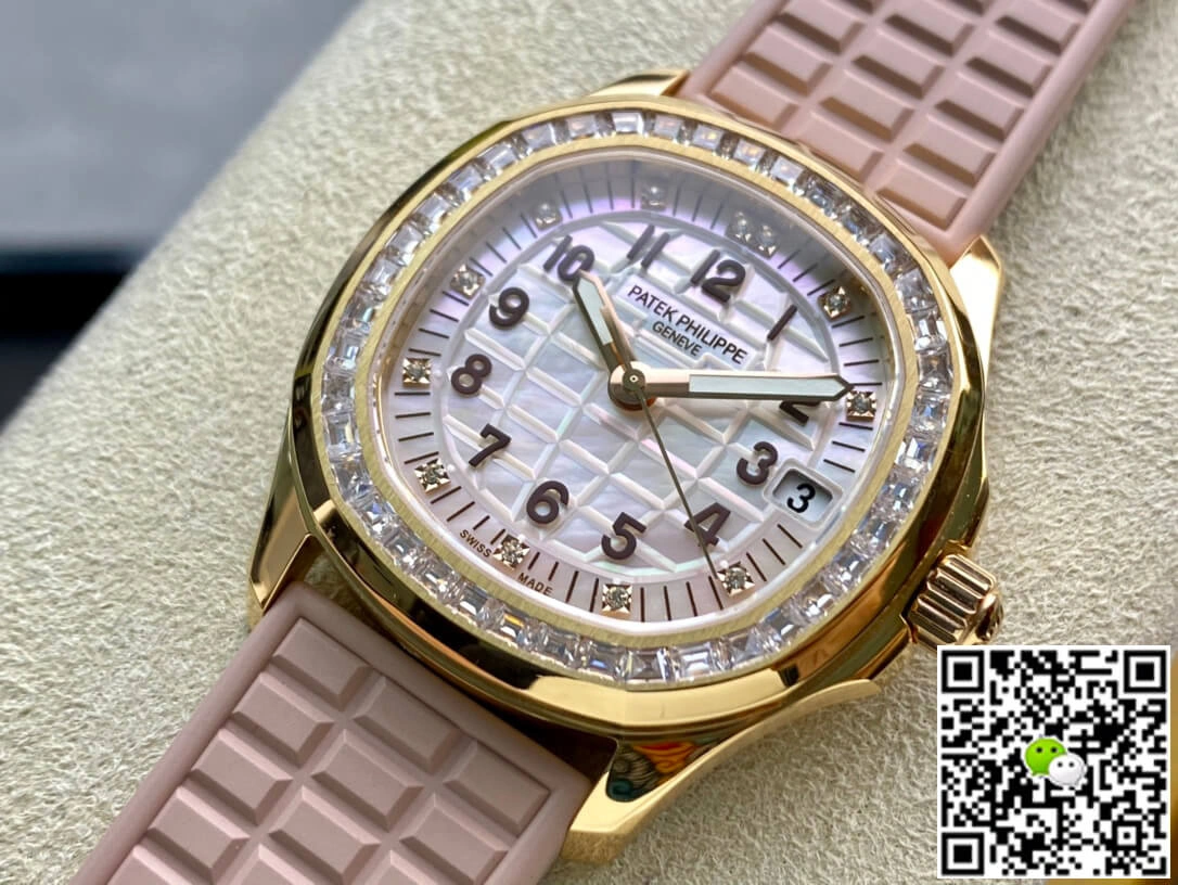 Patek Philippe Aquanaut 5072R-001 PPF Factory 1:1 Best Edition Replica Watch Rubber Strap
