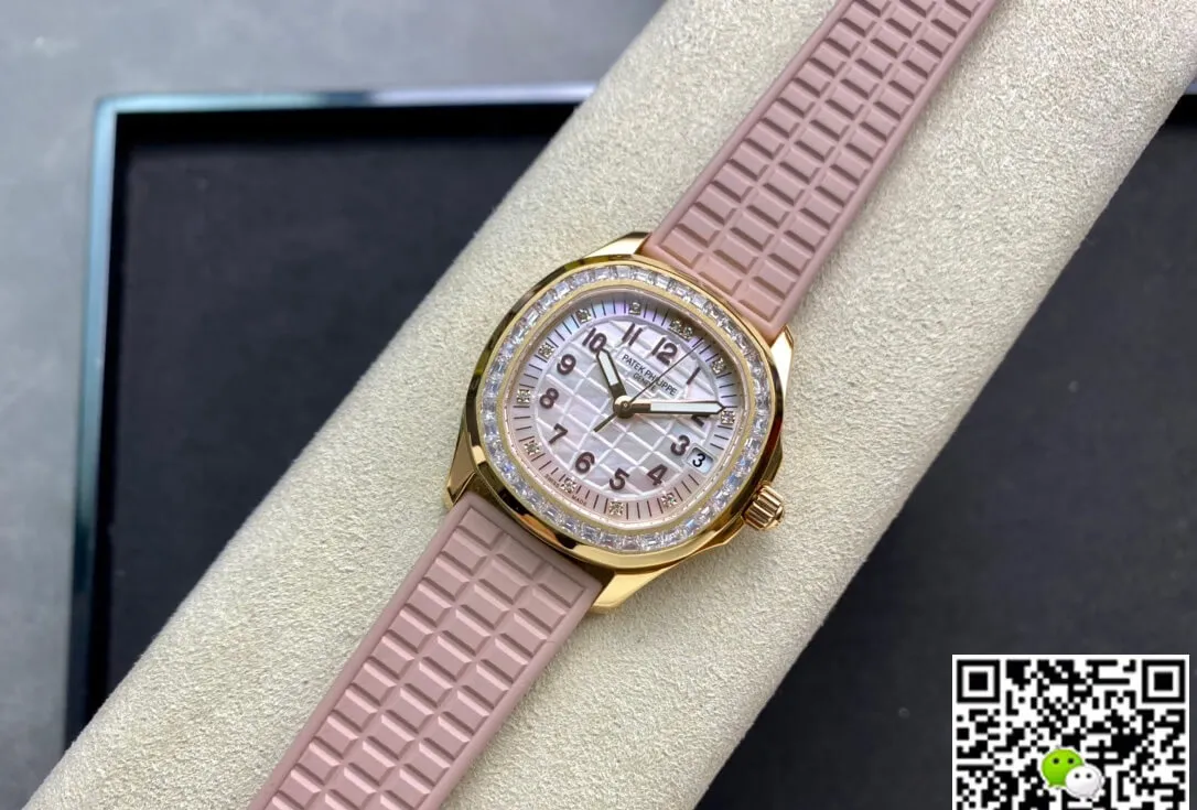 Patek Philippe Aquanaut 5072R-001 PPF Factory 1:1 Best Edition Replica Watch Rubber Strap