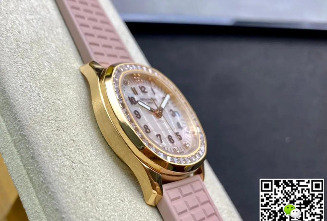 Patek Philippe Aquanaut 5072R-001 PPF Factory 1:1 Best Edition Replica Watch Rubber Strap