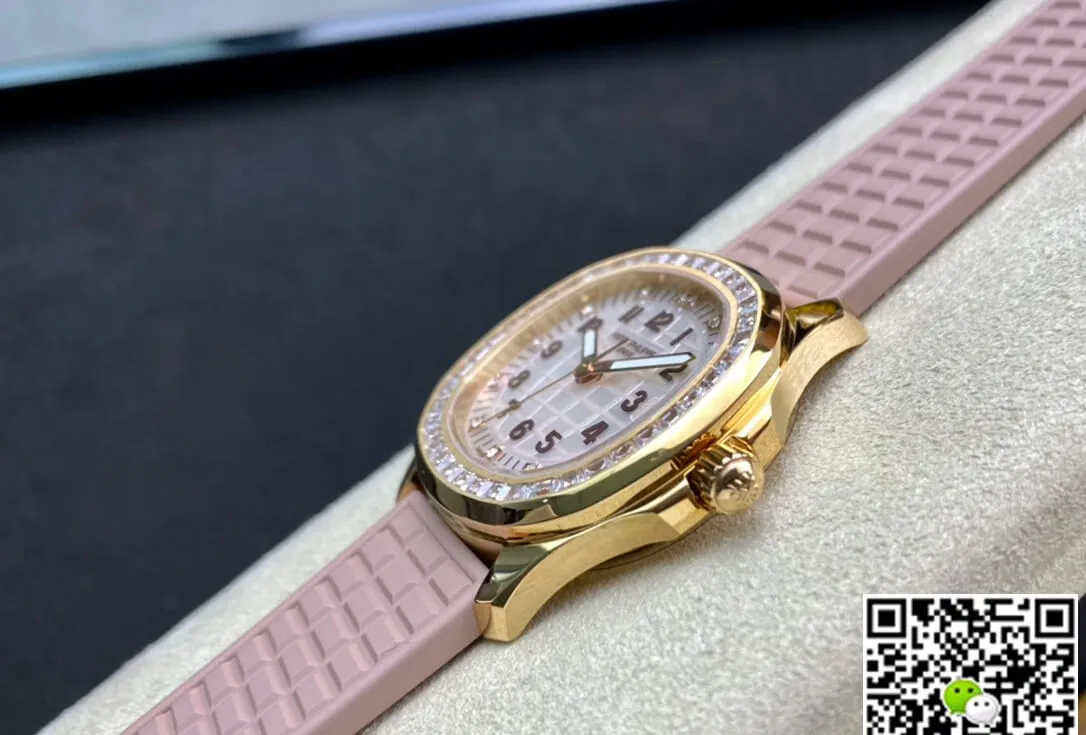 Patek Philippe Aquanaut 5072R-001 PPF Factory 1:1 Best Edition Replica Watch Rubber Strap