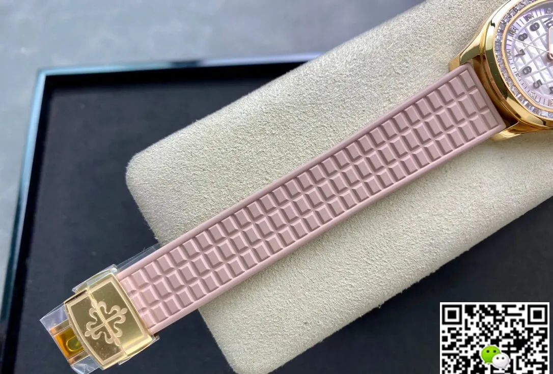 Patek Philippe Aquanaut 5072R-001 PPF Factory 1:1 Best Edition Replica Watch Rubber Strap