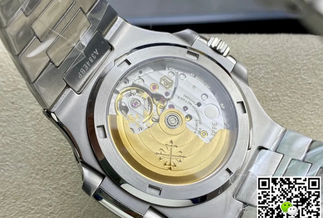 Patek Philippe Nautilus 5711 1A-011 3K Factory 1:1 Best Edition Replica Watch Silver Strap