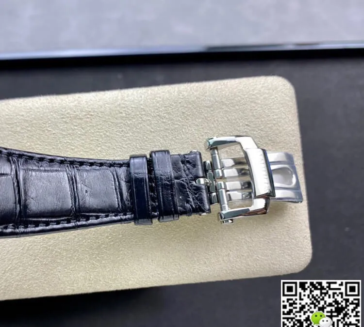 Patek Philippe Nautilus 5711G-001 3K Factory 1:1 Best Edition Replica Watch Leather Strap