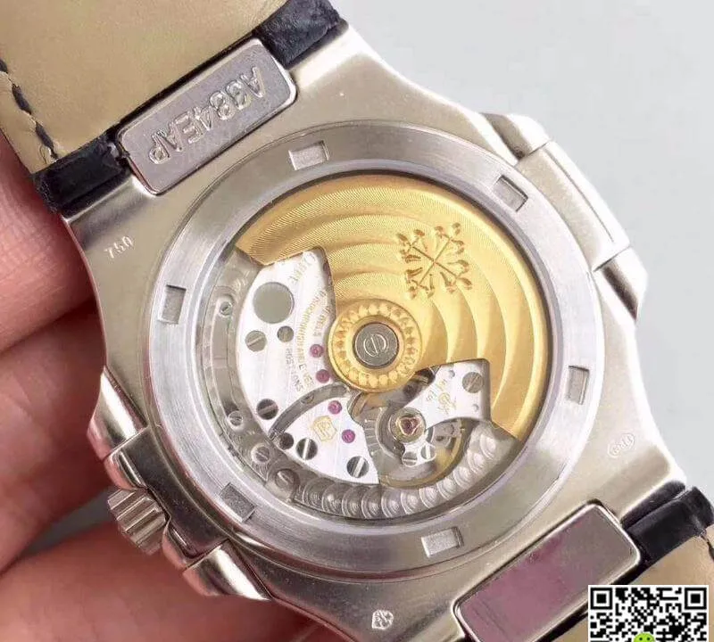 Patek Philippe Nautilus 5719 1G-001 1:1 Best Edition Replica Watch Swiss ETA324 White Dial