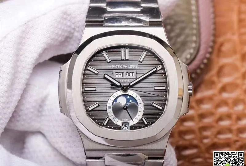 Patek Philippe Nautilus 5726 1A-001 PF Factory 1:1 Best Edition Replica Watch Silver Bezel