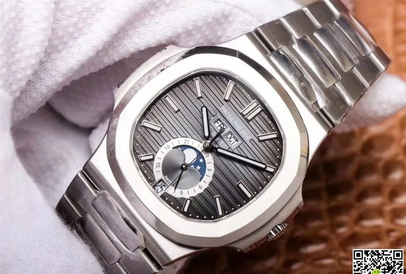 Patek Philippe Nautilus 5726 1A-001 PF Factory 1:1 Best Edition Replica Watch Silver Bezel