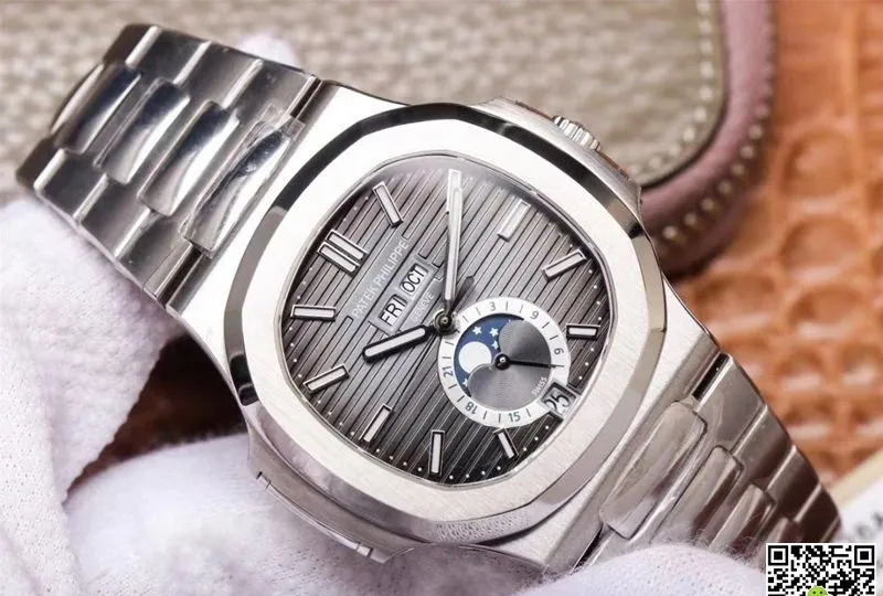 Patek Philippe Nautilus 5726 1A-001 PF Factory 1:1 Best Edition Replica Watch Silver Bezel