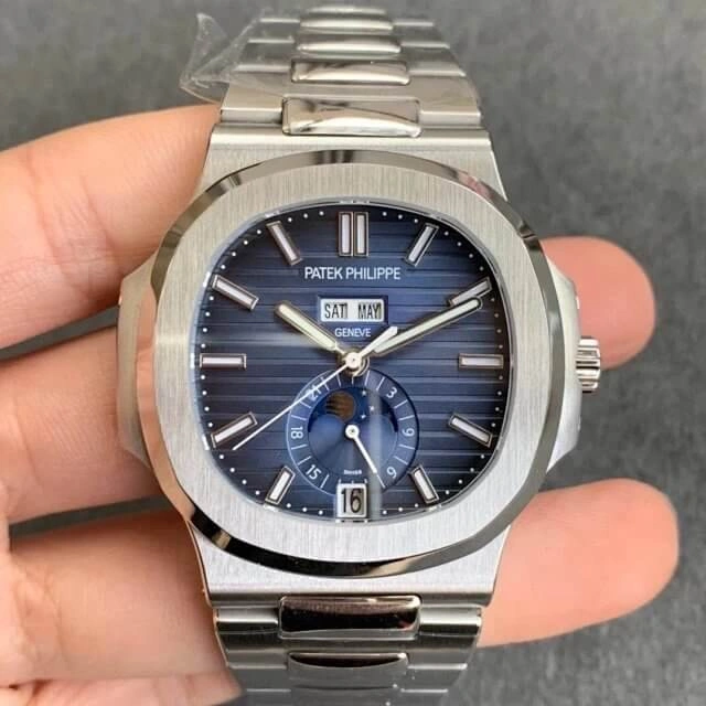 Patek Philippe Nautilus 5726 1A-014 GR Factory 1:1 Best Edition Replica Watch Silver Strap