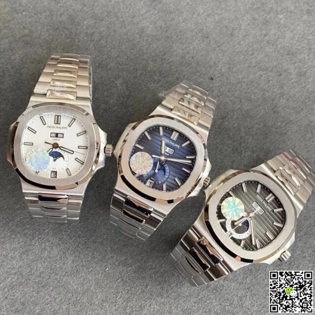 Patek Philippe Nautilus 5726 1A-014 GR Factory 1:1 Best Edition Replica Watch Silver Strap
