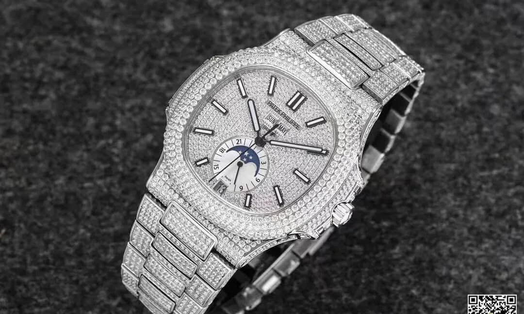 Patek Philippe Nautilus 5726 1A-014 R8 Factory 1:1 Best Edition Replica Watch Diamond Dial