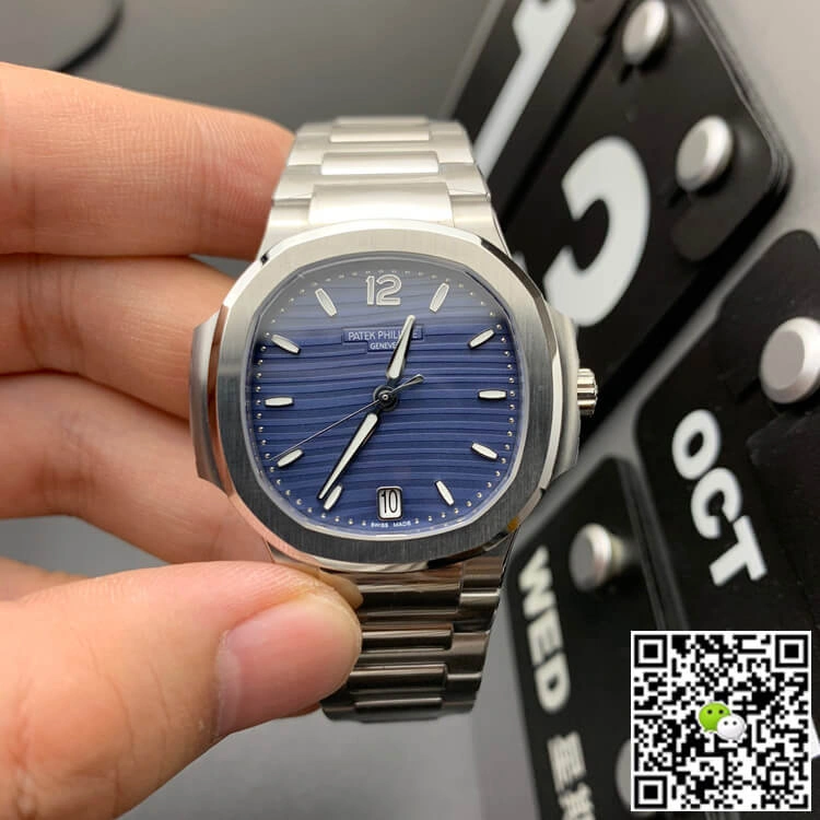 Patek Philippe Nautilus 7118 1A-001 3K Factory 1:1 Best Edition Replica Watch Silver Strap