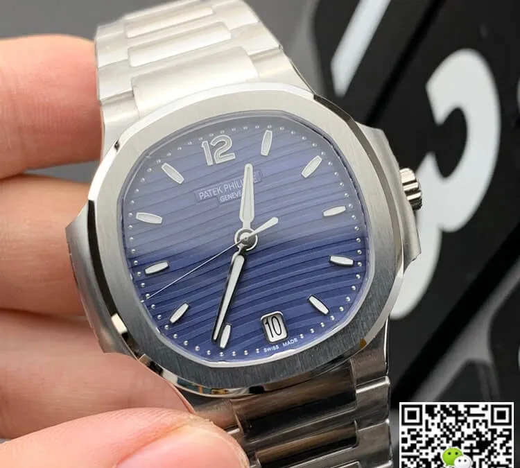 Patek Philippe Nautilus 7118 1A-001 3K Factory 1:1 Best Edition Replica Watch Silver Strap