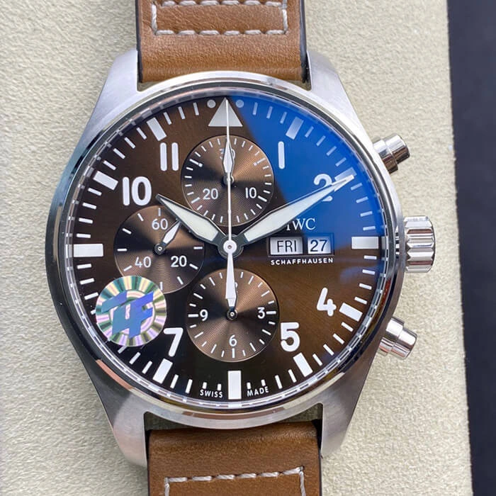 IWC Pilot Chronograph IW377713 ZF Factory 1:1 Best Edition Replica Watch Swiss ETA7750