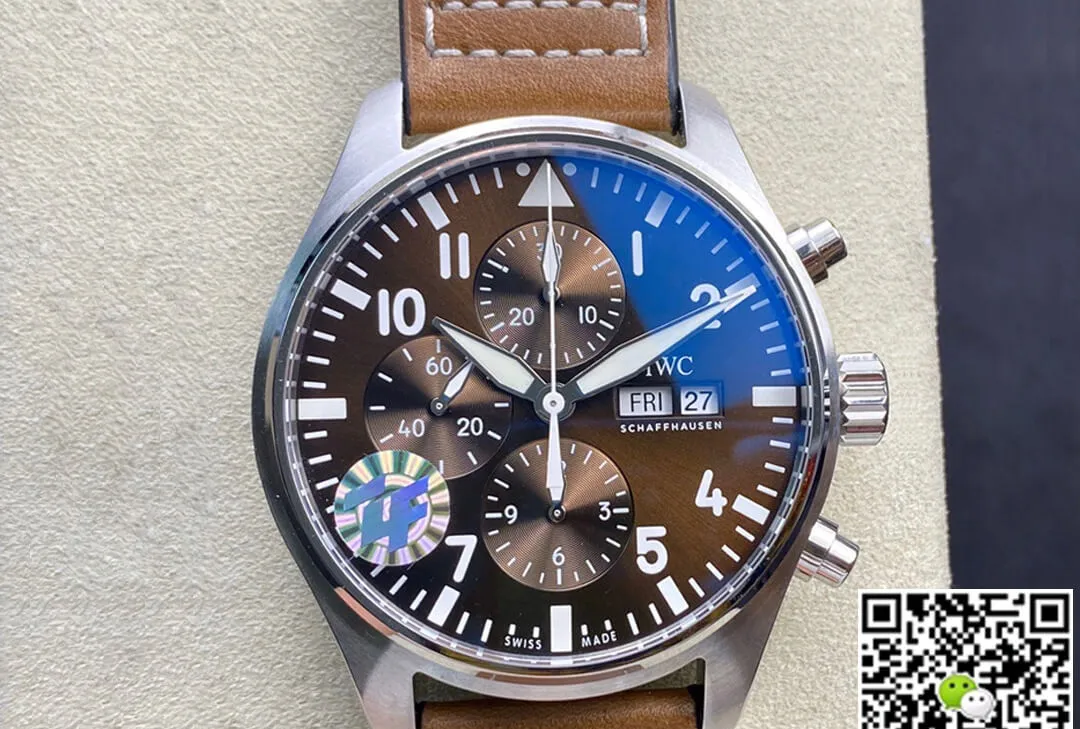 IWC Pilot Chronograph IW377713 ZF Factory 1:1 Best Edition Replica Watch Swiss ETA7750