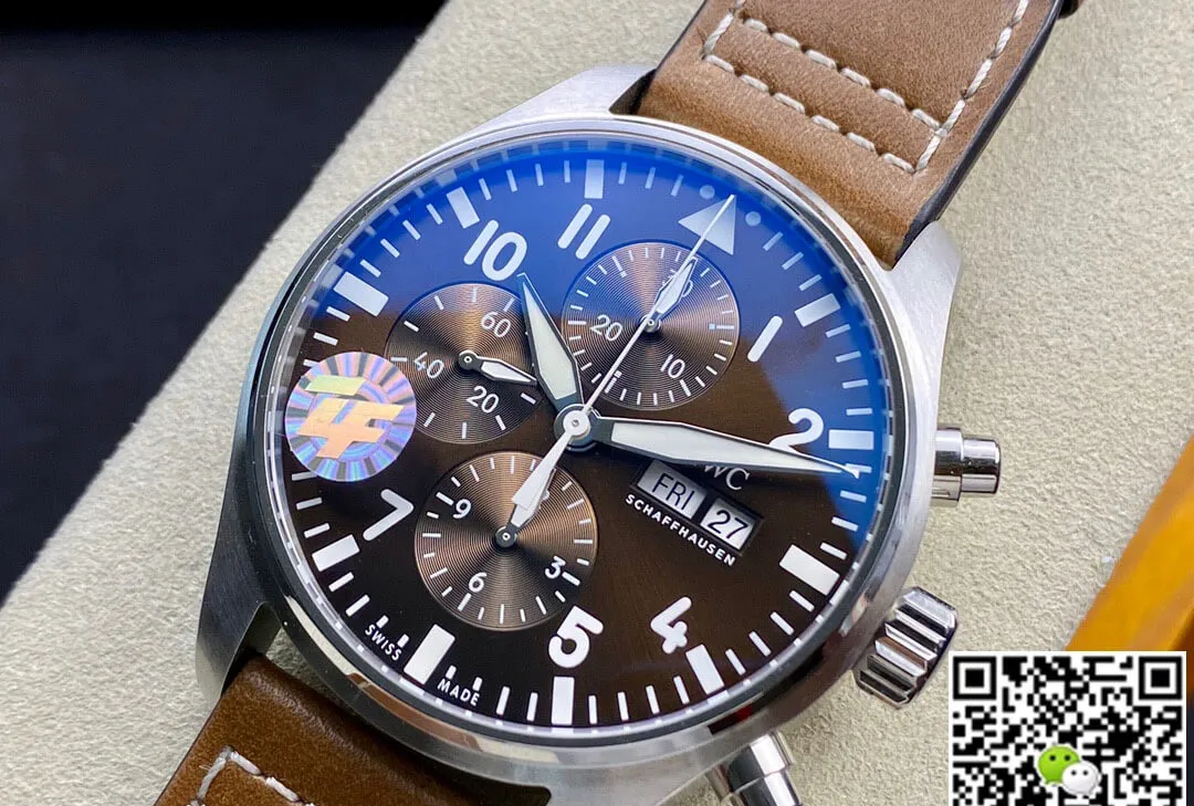 IWC Pilot Chronograph IW377713 ZF Factory 1:1 Best Edition Replica Watch Swiss ETA7750