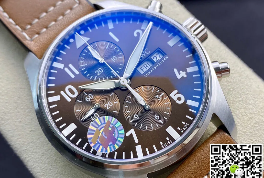 IWC Pilot Chronograph IW377713 ZF Factory 1:1 Best Edition Replica Watch Swiss ETA7750